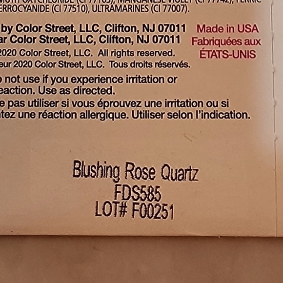 Color Street Nail Polish Strips - Blushing Ros Quartz - Picture 2 of 2